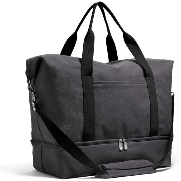 Lo & Sons Other - Lo & Sons Duffel And Carry On Travel Bag, 40L Capacity Canvas Tote